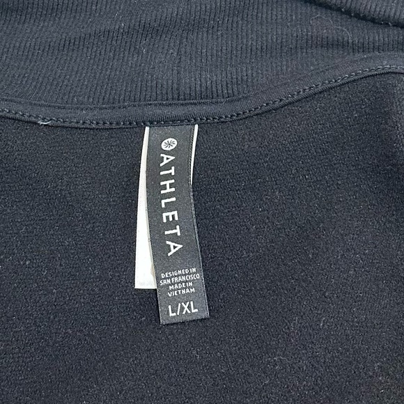 ATHLETA Cocoon Wrap Open Cardigan Nirvana Black Women’s Oversized Size L/XL - Picture 7 of 11